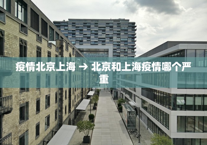 疫情北京上海 → 北京和上海疫情哪个严重