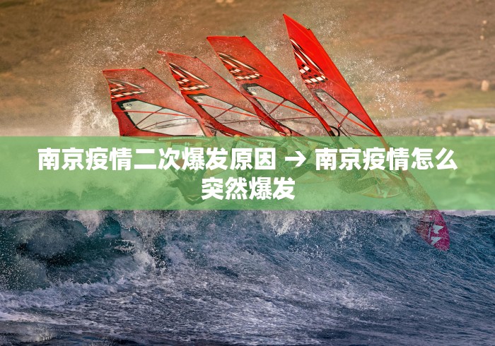 南京疫情二次爆发原因 → 南京疫情怎么突然爆发