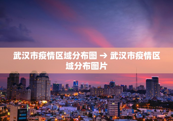 武汉市疫情区域分布图 → 武汉市疫情区域分布图片