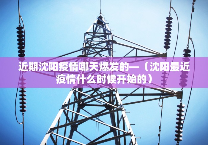 近期沈阳疫情哪天爆发的—（沈阳最近疫情什么时候开始的）
