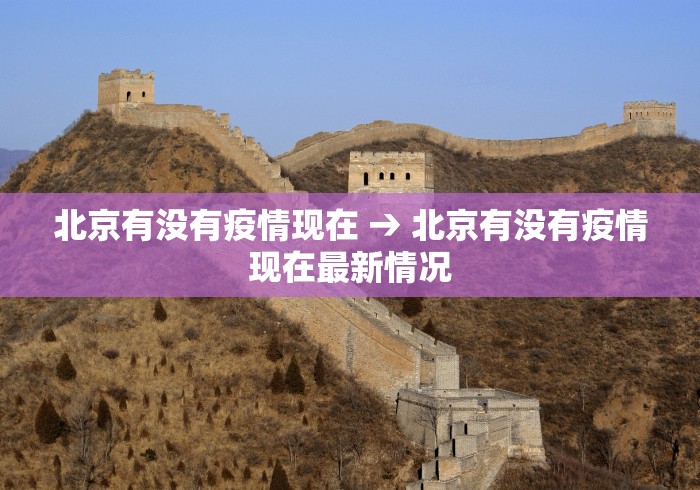 北京有没有疫情现在 → 北京有没有疫情现在最新情况
