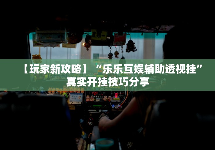 【玩家新攻略】“乐乐互娱辅助透视挂”真实开挂技巧分享