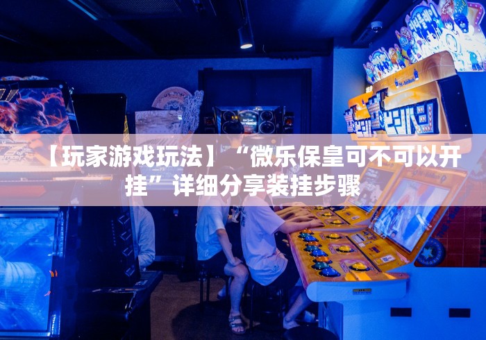 【玩家游戏玩法】“微乐保皇可不可以开挂”详细分享装挂步骤