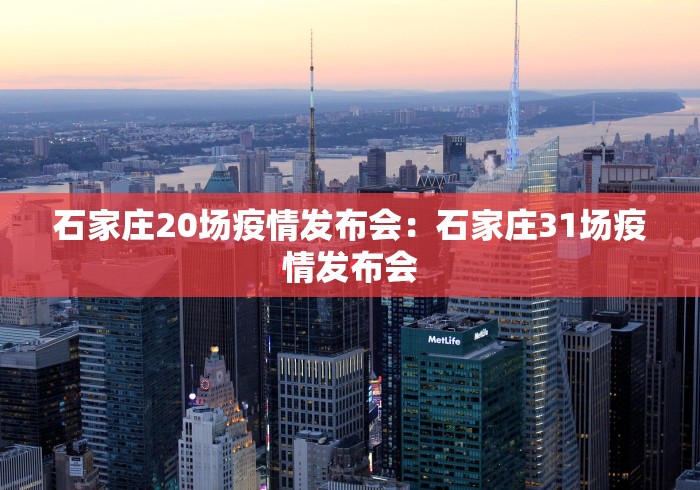 石家庄20场疫情发布会：石家庄31场疫情发布会