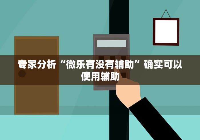 专家分析“微乐有没有辅助”确实可以使用辅助