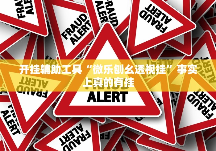 开挂辅助工具“微乐刨幺透视挂”事实上真的有挂