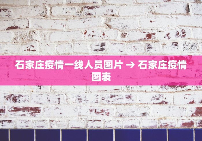 石家庄疫情一线人员图片 → 石家庄疫情图表