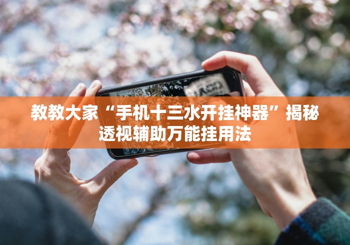 教教大家“手机十三水开挂神器”揭秘透视辅助万能挂用法