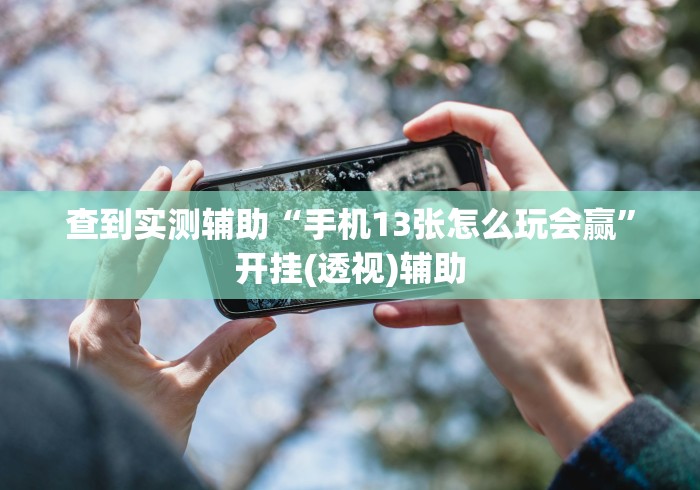 查到实测辅助“手机13张怎么玩会赢”开挂(透视)辅助