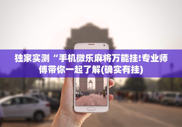 独家实测“手机微乐麻将万能挂!专业师傅带你一起了解(确实有挂)