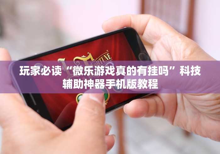 玩家必读“微乐游戏真的有挂吗”科技辅助神器手机版教程