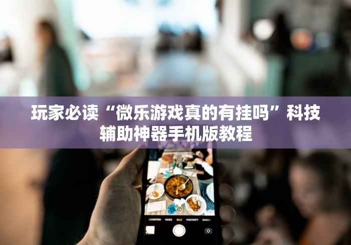 玩家必读“微乐游戏真的有挂吗”科技辅助神器手机版教程