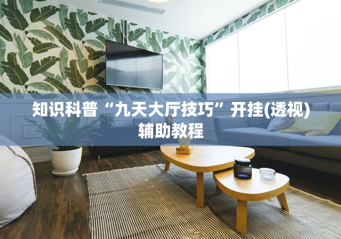 知识科普“九天大厅技巧”开挂(透视)辅助教程