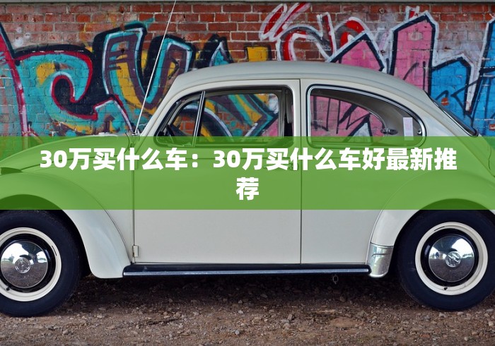 30万买什么车：30万买什么车好最新推荐