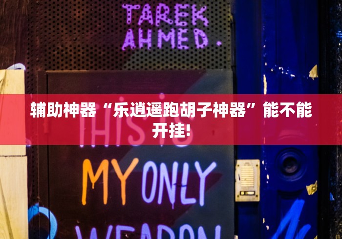 辅助神器“乐逍遥跑胡子神器”能不能开挂!