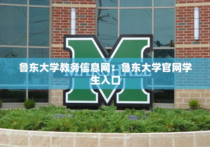 鲁东大学教务信息网：鲁东大学官网学生入口