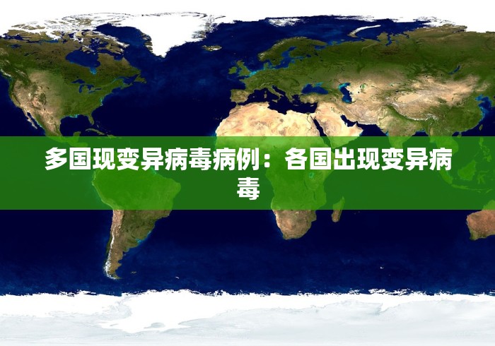 多国现变异病毒病例：各国出现变异病毒