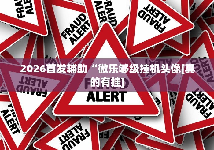 2026首发辅助“微乐够级挂机头像[真的有挂]