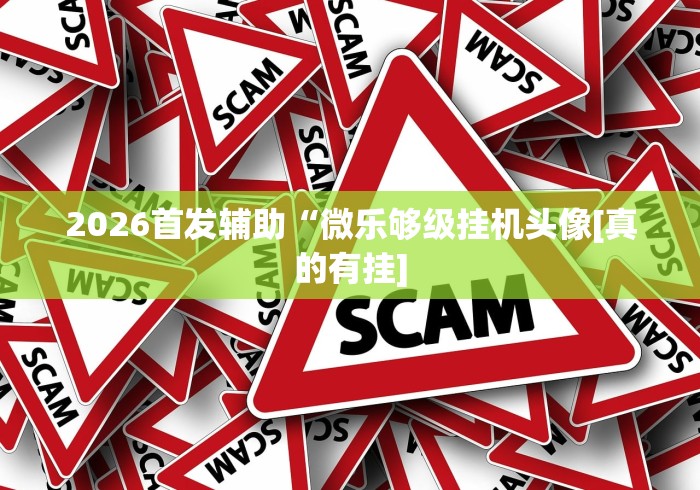 2026首发辅助“微乐够级挂机头像[真的有挂]