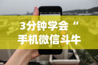 3分钟学会“手机微信斗牛开挂技巧”开挂(透视)辅助