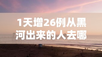 1天增26例从黑河出来的人去哪了›黑河出现冠状病毒肺炎了吗