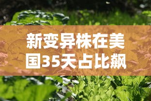 新变异株在美国35天占比飙升21倍 → 美国新型变异毒株