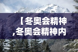 【冬奥会精神,冬奥会精神内涵】