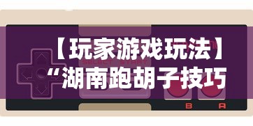 【玩家游戏玩法】“湖南跑胡子技巧十句口诀必胜技巧”揭秘透视辅助万能挂用法