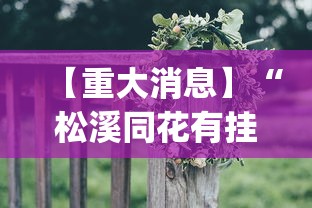 【重大消息】“松溪同花有挂吗”(透视)开挂详细教程