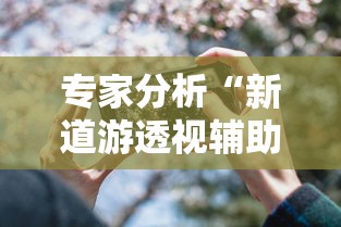 专家分析“新道游透视辅助器最新版下载”科技辅助神器手机