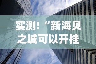 实测!“新海贝之城可以开挂吗”(果然有透视挂)