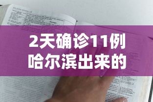 2天确诊11例哈尔滨出来的人去哪了 → 哈尔滨确诊人数变化