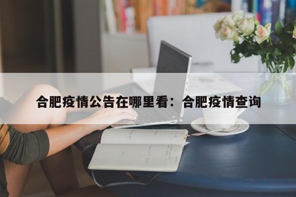 合肥疫情公告在哪里看:合肥疫情查询