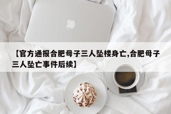 【官方通报合肥母子三人坠楼身亡,合肥母子三人坠亡事件后续】