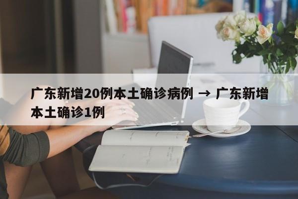 广东新增20例本土确诊病例 → 广东新增本土确诊1例